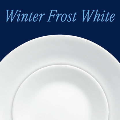 Corelle® Winter Frost White Dinnerware Set – Service for 6 + Salad Plates