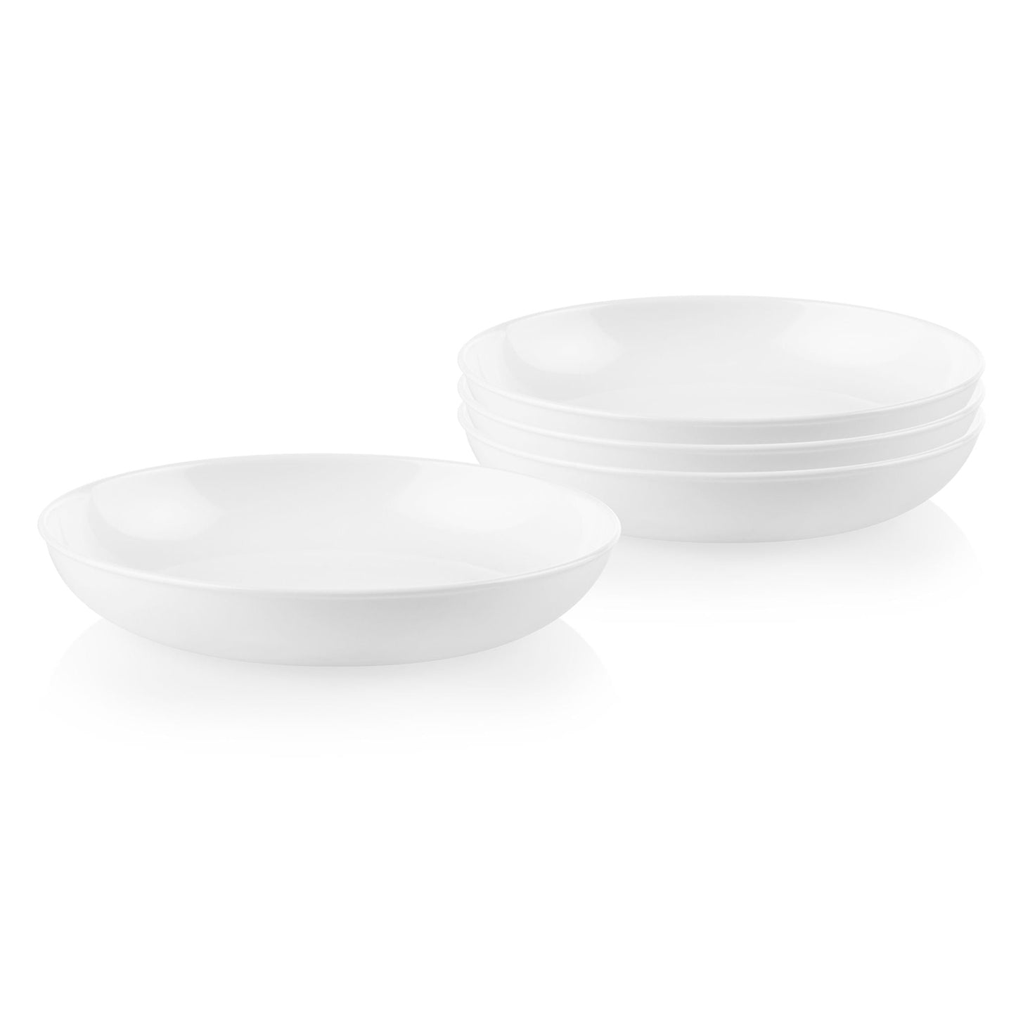 Corelle® Winter Frost White Dinnerware Set – Service for 12 + Meal Bowls