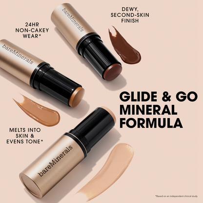 COMPLEXION RESCUE® Luminous Skin Tint Stick and Smoothing Face Brush