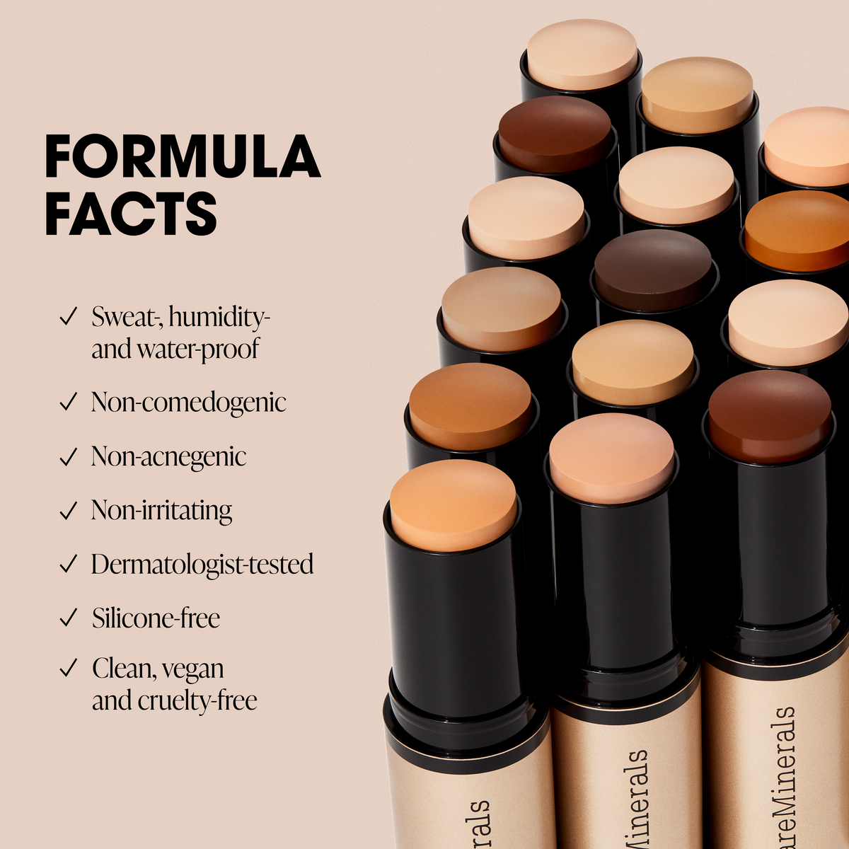 COMPLEXION RESCUE® Luminous Skin Tint Stick and Smoothing Face Brush