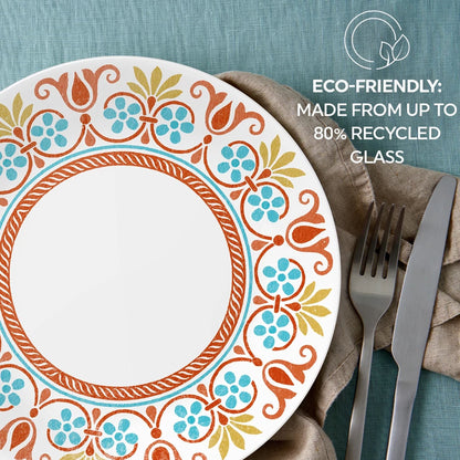 Corelle® Global Collection Terracotta Dreams 12-piece Dinnerware Set, Service for 4